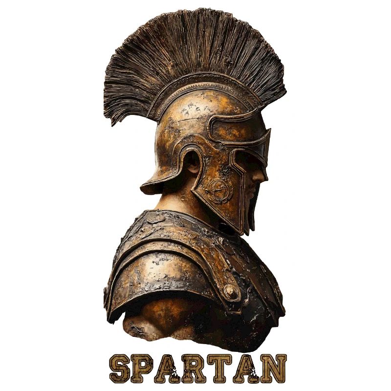 Antiker Spartan Krieger 