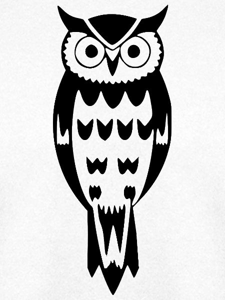 Eule Vogel Geschenk Naturliebhaber Wanderer