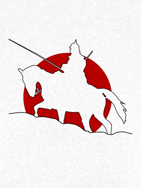 Cavalry / Kavallerie rote Sonne
