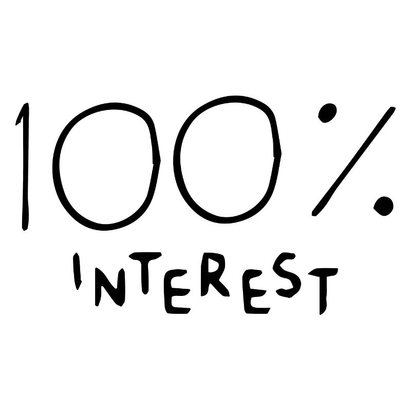 100 interest