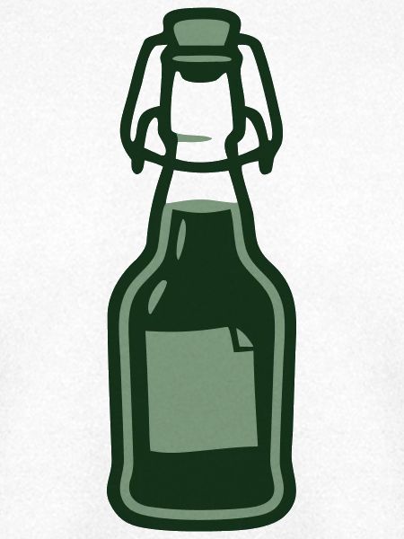 Ingwer Buegelflasche Saft Icon