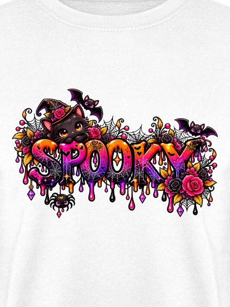 Spooky Katzen Neon-Drip