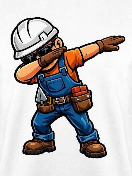 Dabbing Maurer – Lustiges Handwerker Motiv