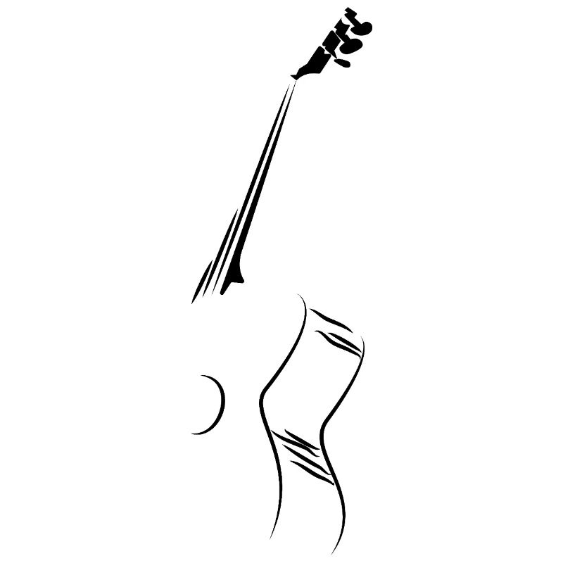 Gitarre Silhouette Gitarrist