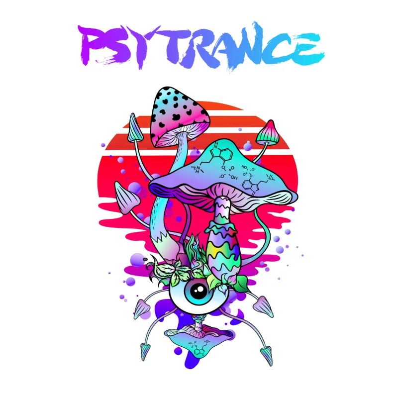 Psytrance Psychedelische Zauberpilze