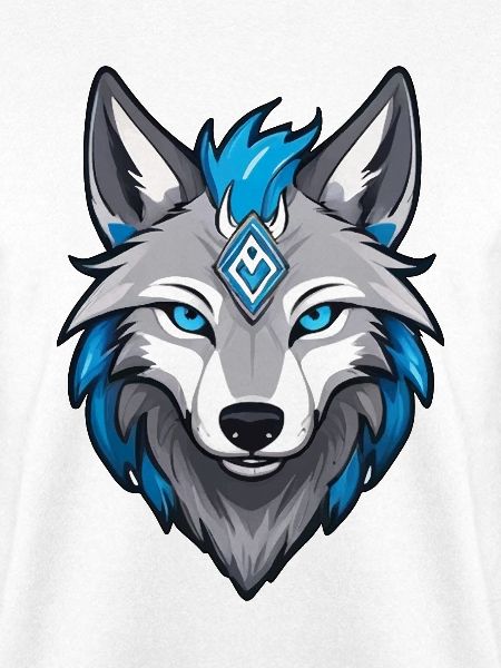 Runic Viking Wolf