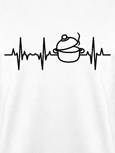 Kochtopf EKG Herzlinie
