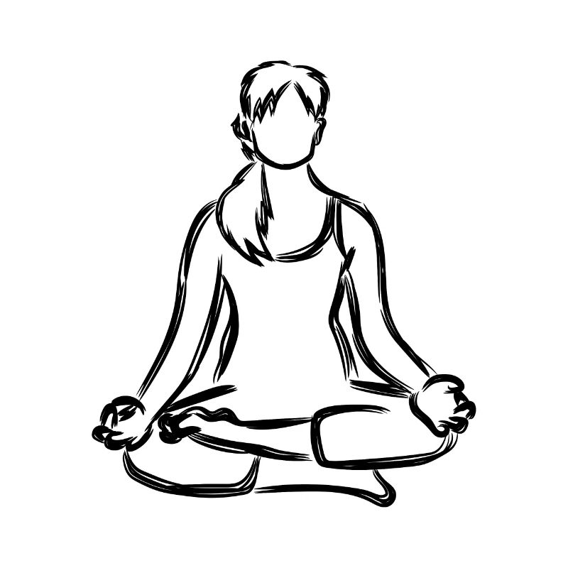 Yogini Skizze