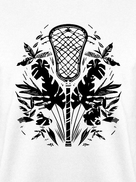 Lacrosseschläger Cartoon Look