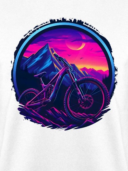 Mountainbike Retrowave