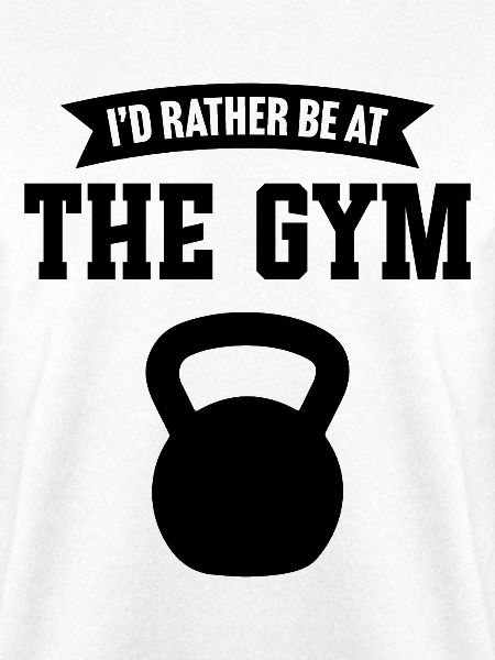Ich wäre lieber im Fitnessstudio