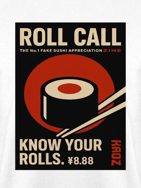 Roll Call Sushi Fake Magazin