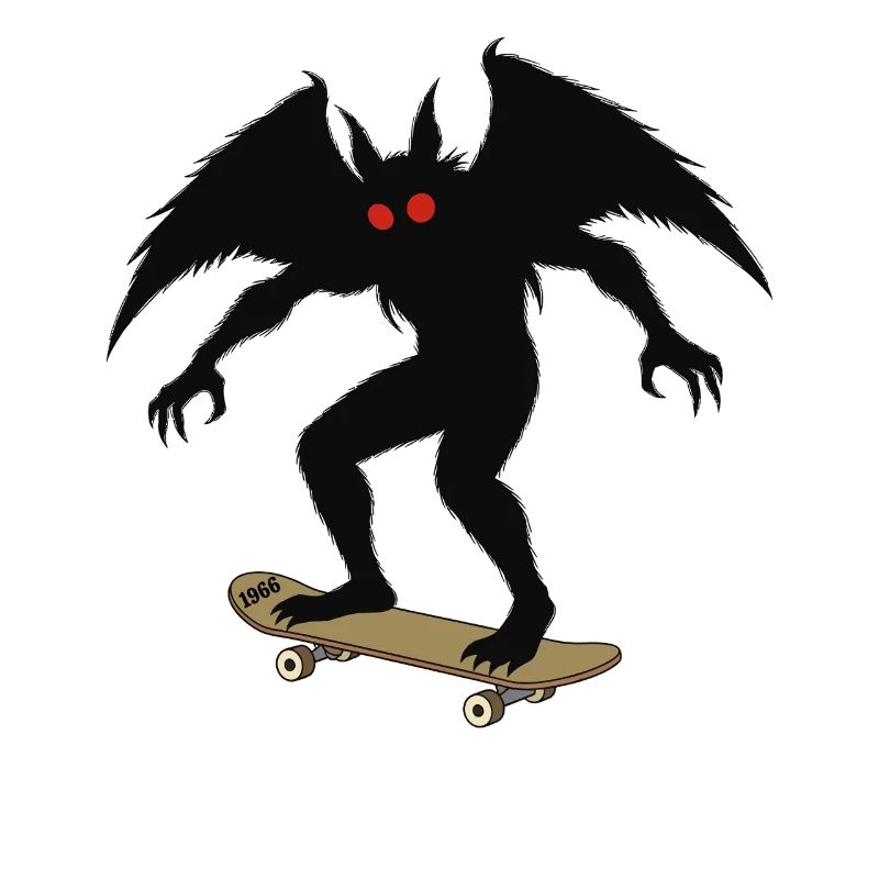 Mothman 1966 Skateboarding