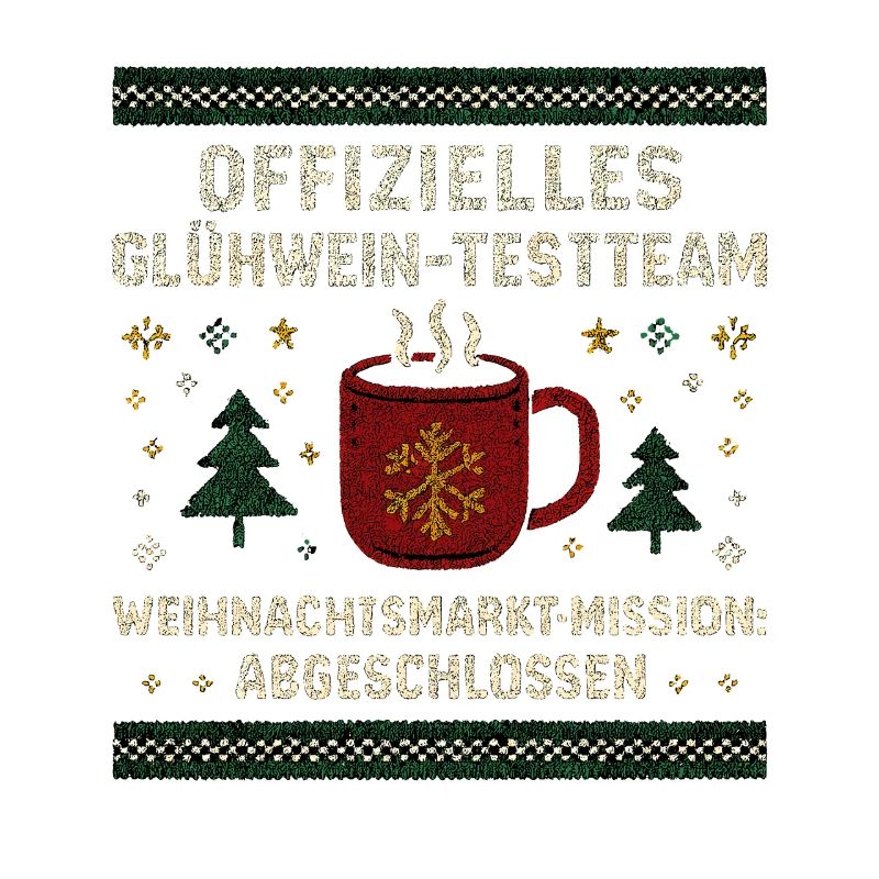 Glühwein Testteam, Weihnachtsmarkt Held