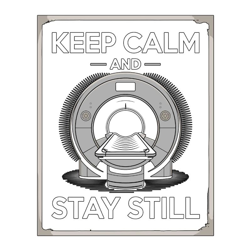 MRI Tech Keep Calm And Stay Rad Tech MRI Imaging