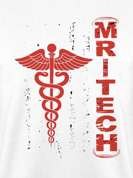 Rote MedTech Caduceus Flagge