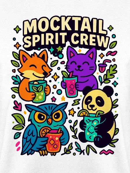 mocktail spirit crew, süße tiere