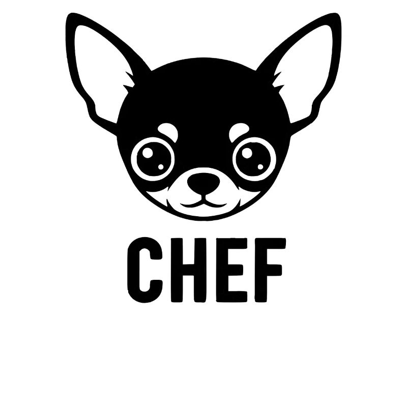 Chihuahua Silhouette CHEF