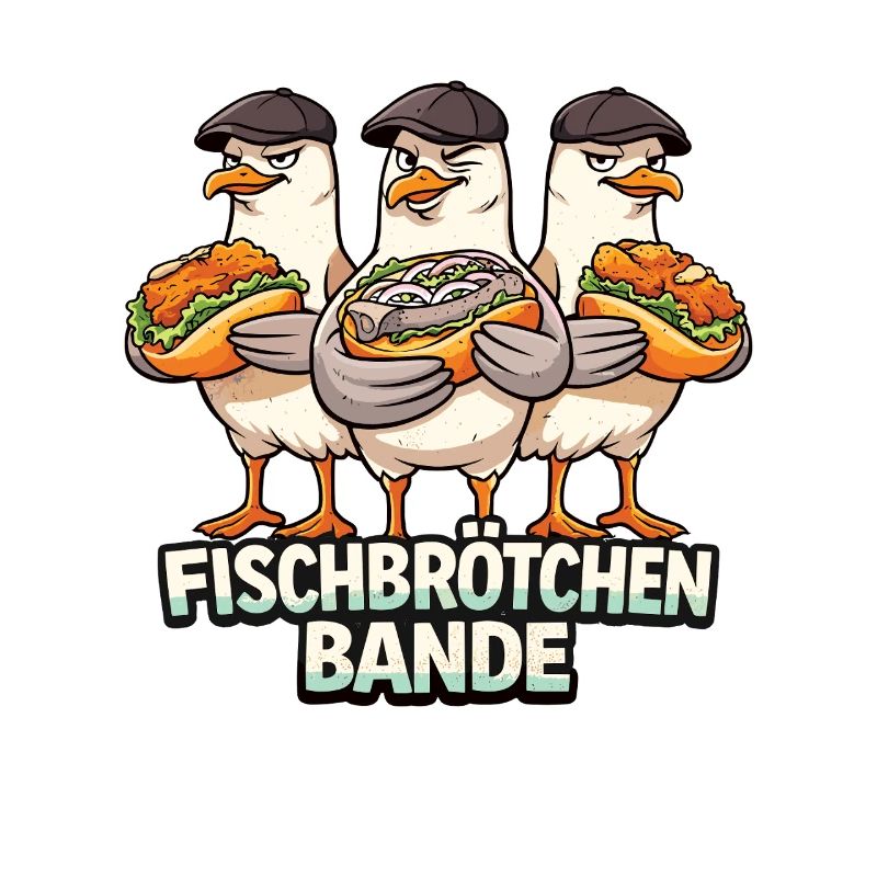 Fischbrötchen Bande – Lustige Möwen Crew