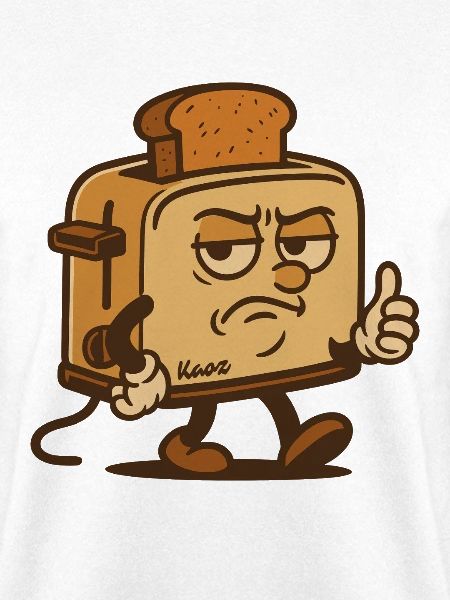 Grummeliger Toast-Held