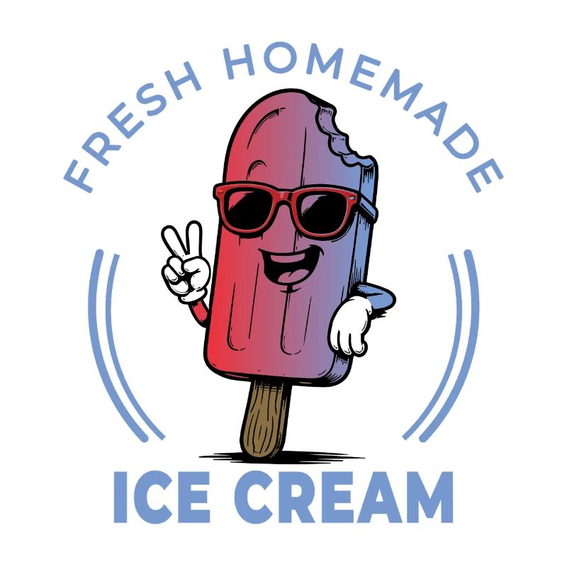 Fresh Homemade Eis am Stiel