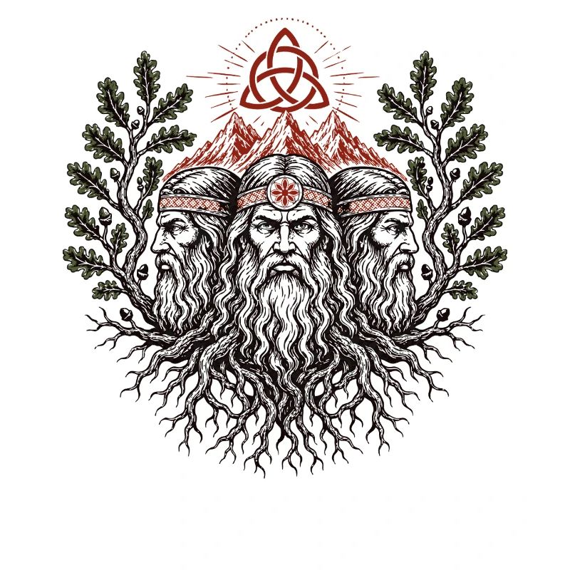 Triglav Wurzeln Emblem