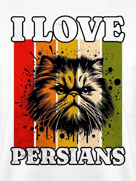I Love Persian Cat