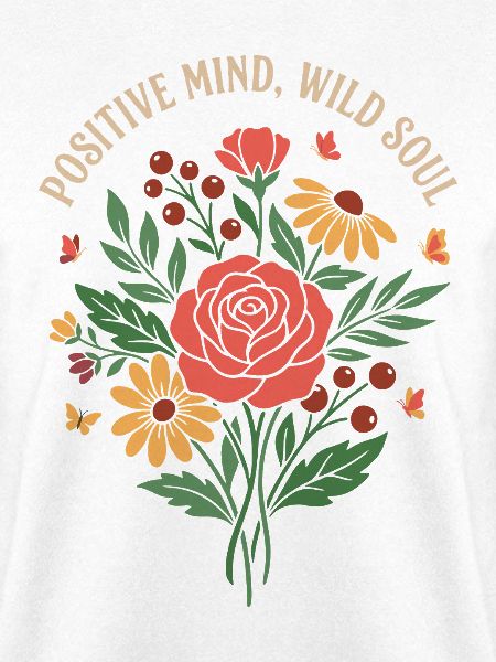 Positive Mind Wild Soul Blumendesign
