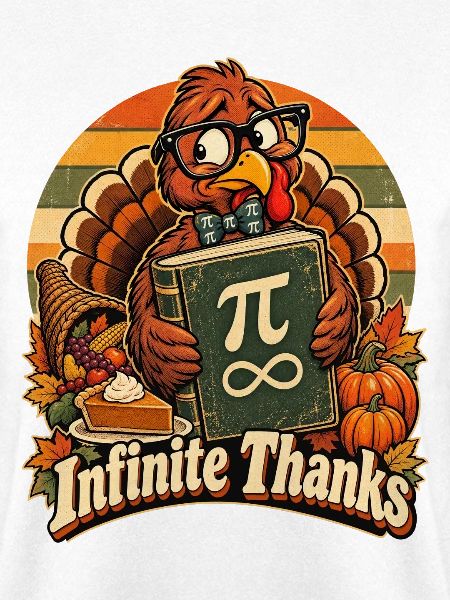 Thanksgiving Truthahn Infinite Thanks Mathelehrer