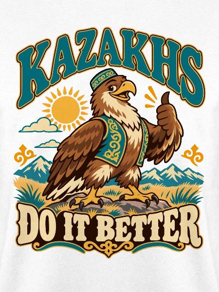 Kasachstan Retro Kultur und Stolz