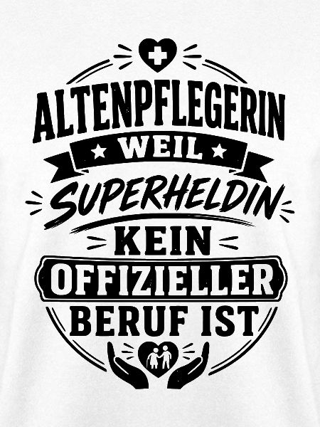 Altenpflegerin Superheldin