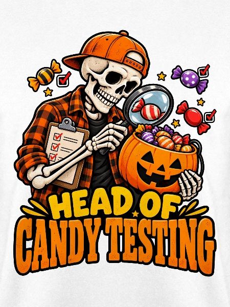 Head of Candy Testing Halloween