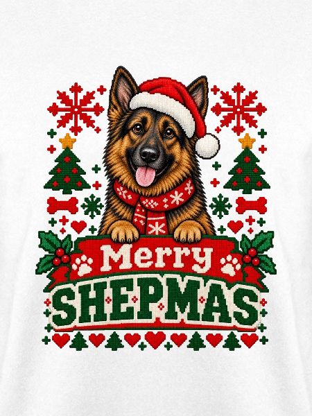 Deutscher Schäferhund - Weihnachten