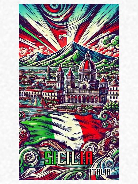 Sizilien Italien Kunst Design