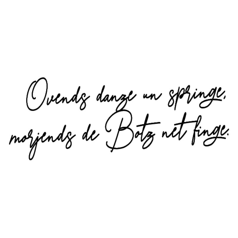 Kölsche Redewendung