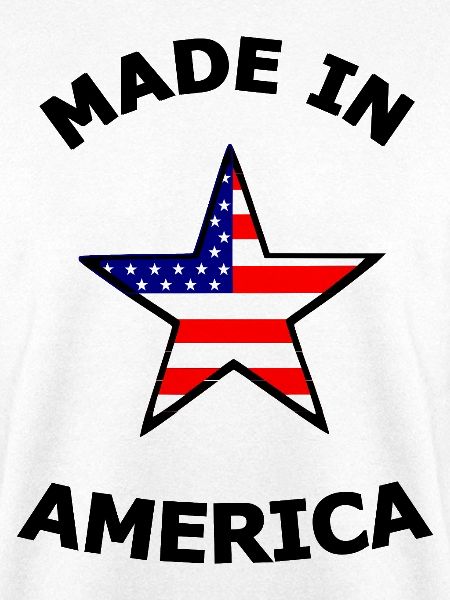 Amerikanische Flaggenstern