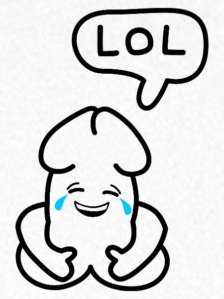 lustiges Junior-LOL-Emoticon
