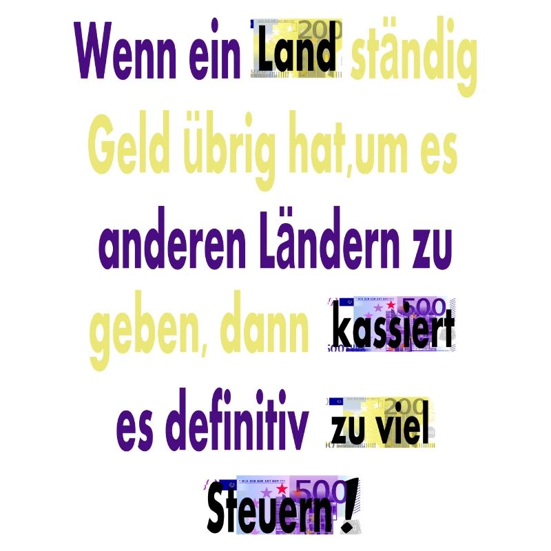 Zu viele Steuern