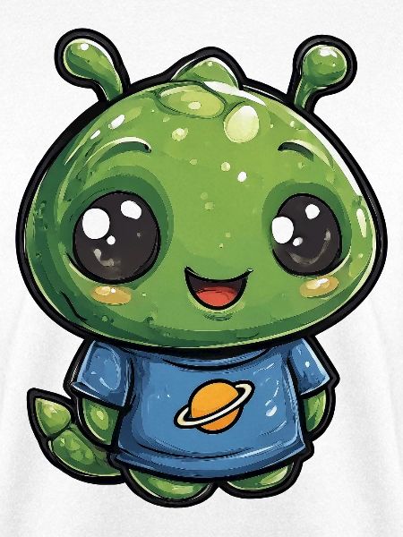 Kleiner Planetenfreund Alien Shirt
