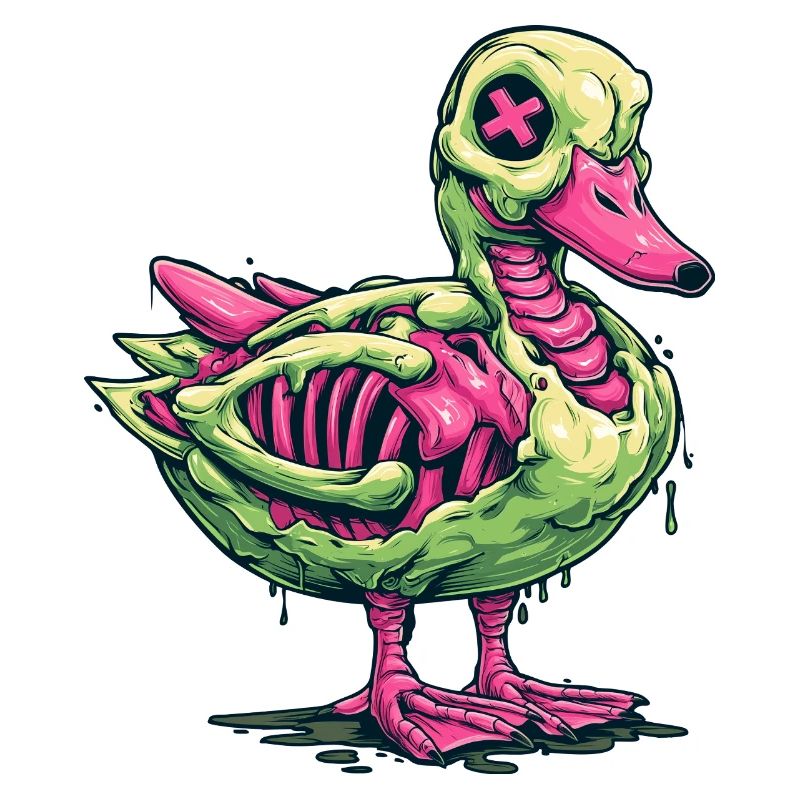 Cage thoracique Neon Zombie Duck