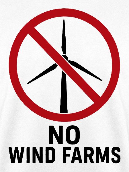 Keine Windparks - Nein zu Windturbinen
