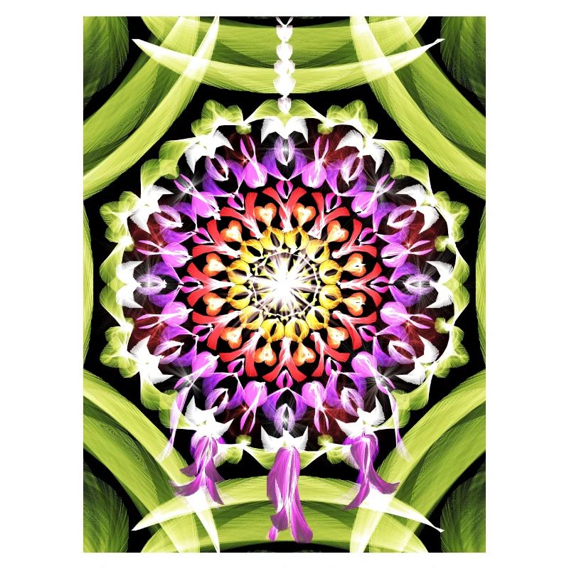 Traumfänger Blütenmandala