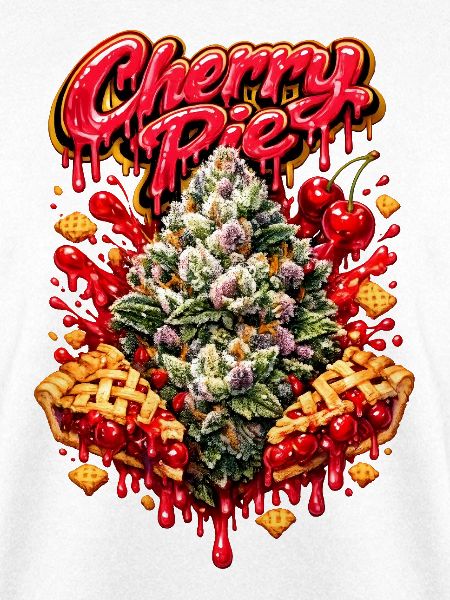 Kirschkuchen-Graffiti-Druck