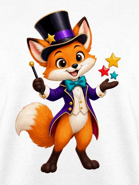 Zaubernder Fuchs Magier-Charakter