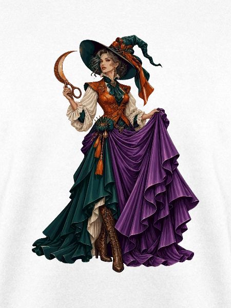 Mondmagierin im Abendkleid