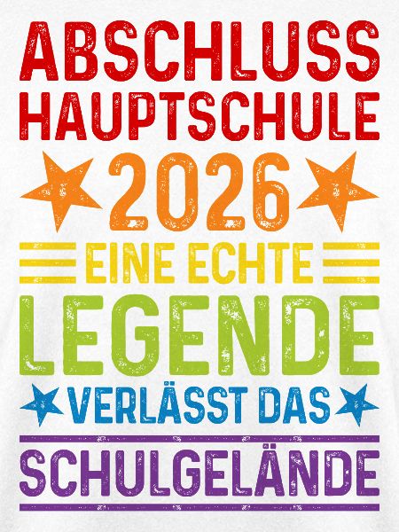 Hauptschule Abschluss 2026 Legende Schulgelände