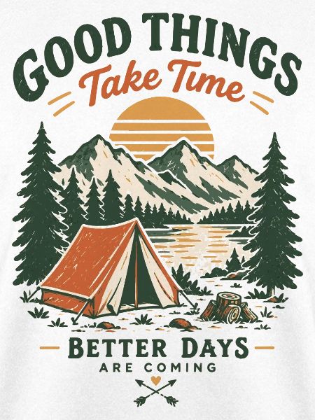 Gute Dinge brauchen Zeit – Campinglandschaft