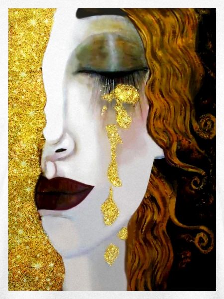 Goldene Tränen, Gustav Klimt