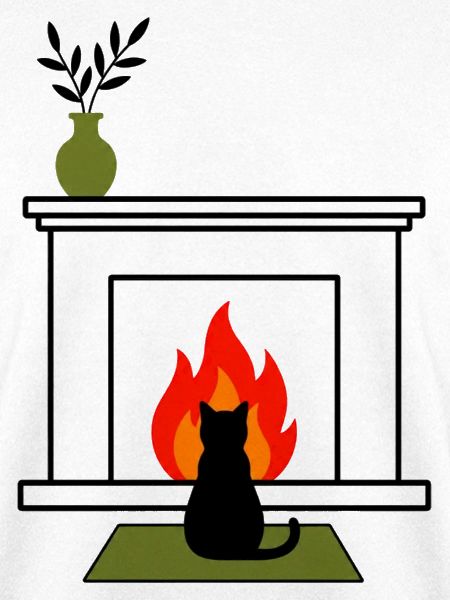 gatto_nero_davanti_fuoco_acceso