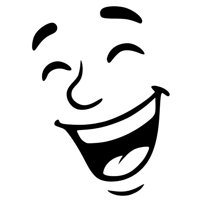 Lachendes Gesicht